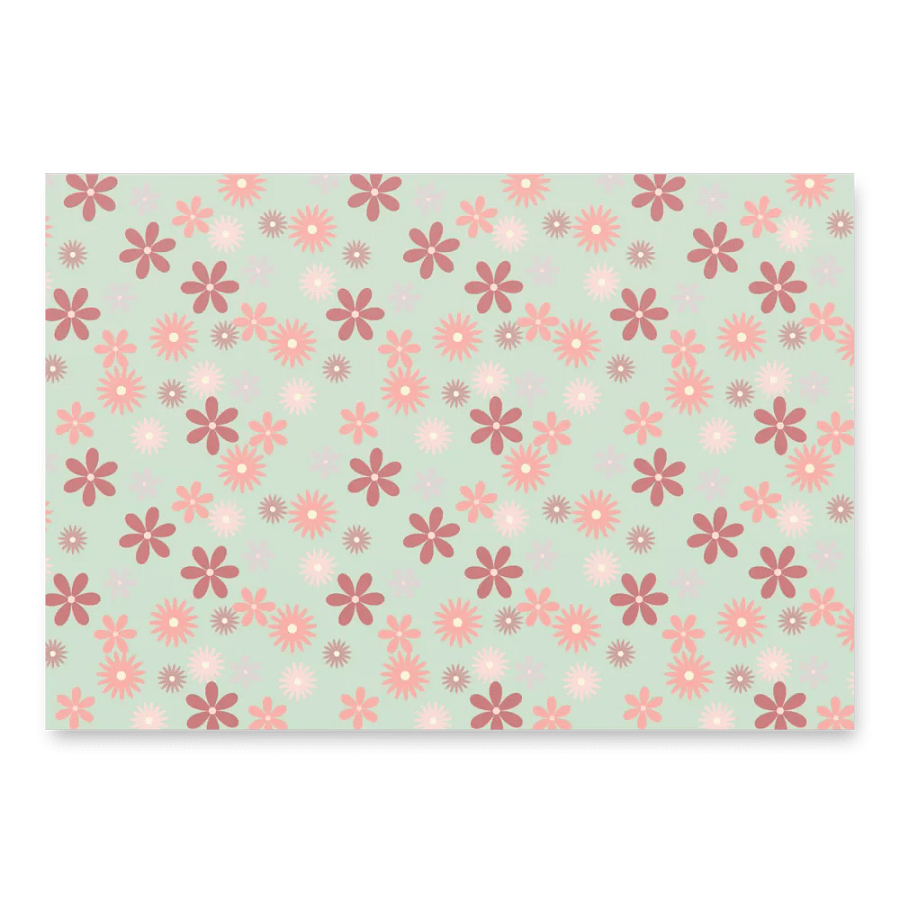 Tranquil Blooms Wrapping Paper Set product image (1)