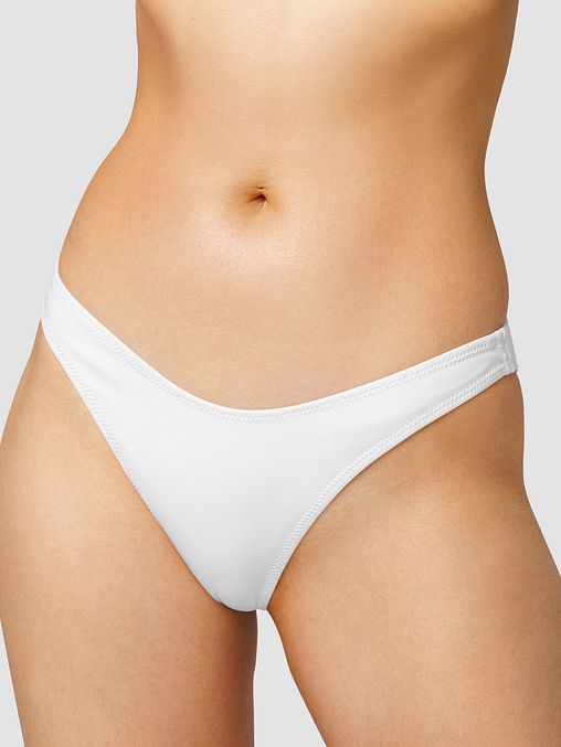 Photo showing All-Over Print Recycled V-Cut Bikini Bottom