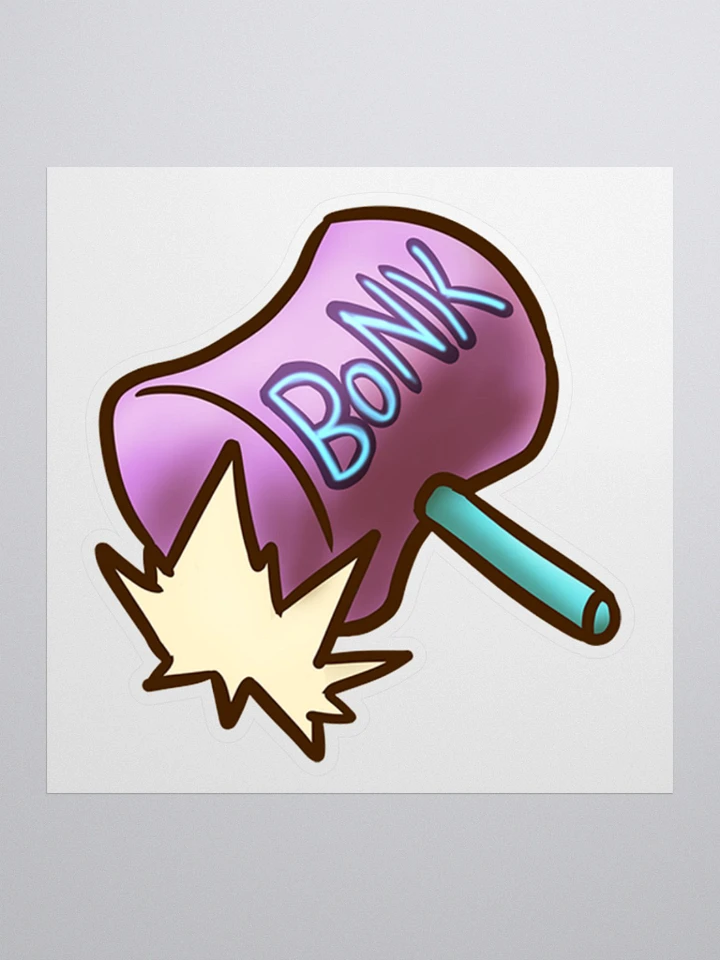 Bonk Hammer Sticker product image (1)