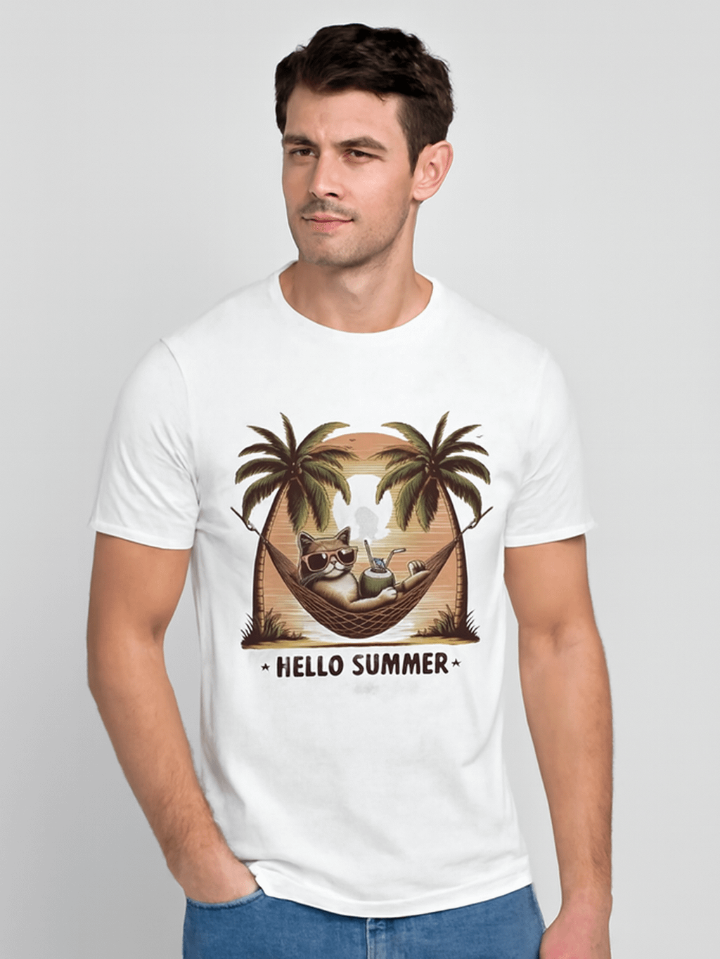 Summer Cat Vibes T-Shirt product image (1)