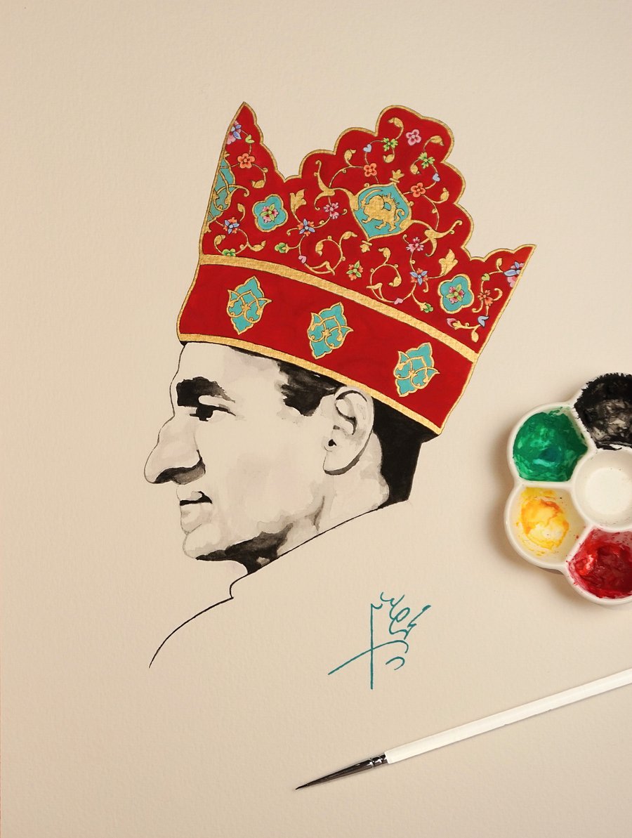 Aryamehr Portrait - پرتره شاهنشاه آریامهر product image (5)