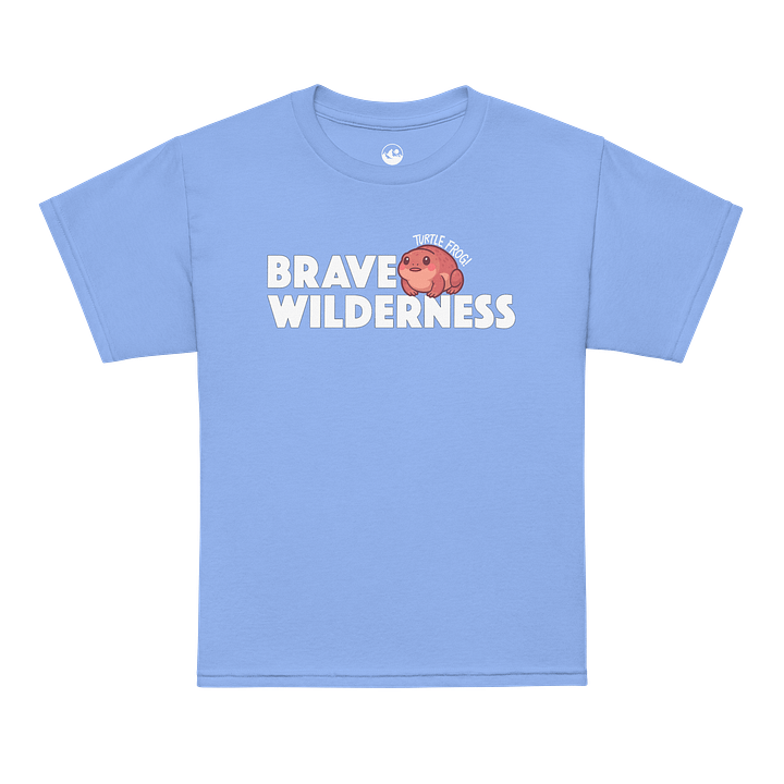 Brave Buddies Turtle Frog Youth Sports Tee product image (1)