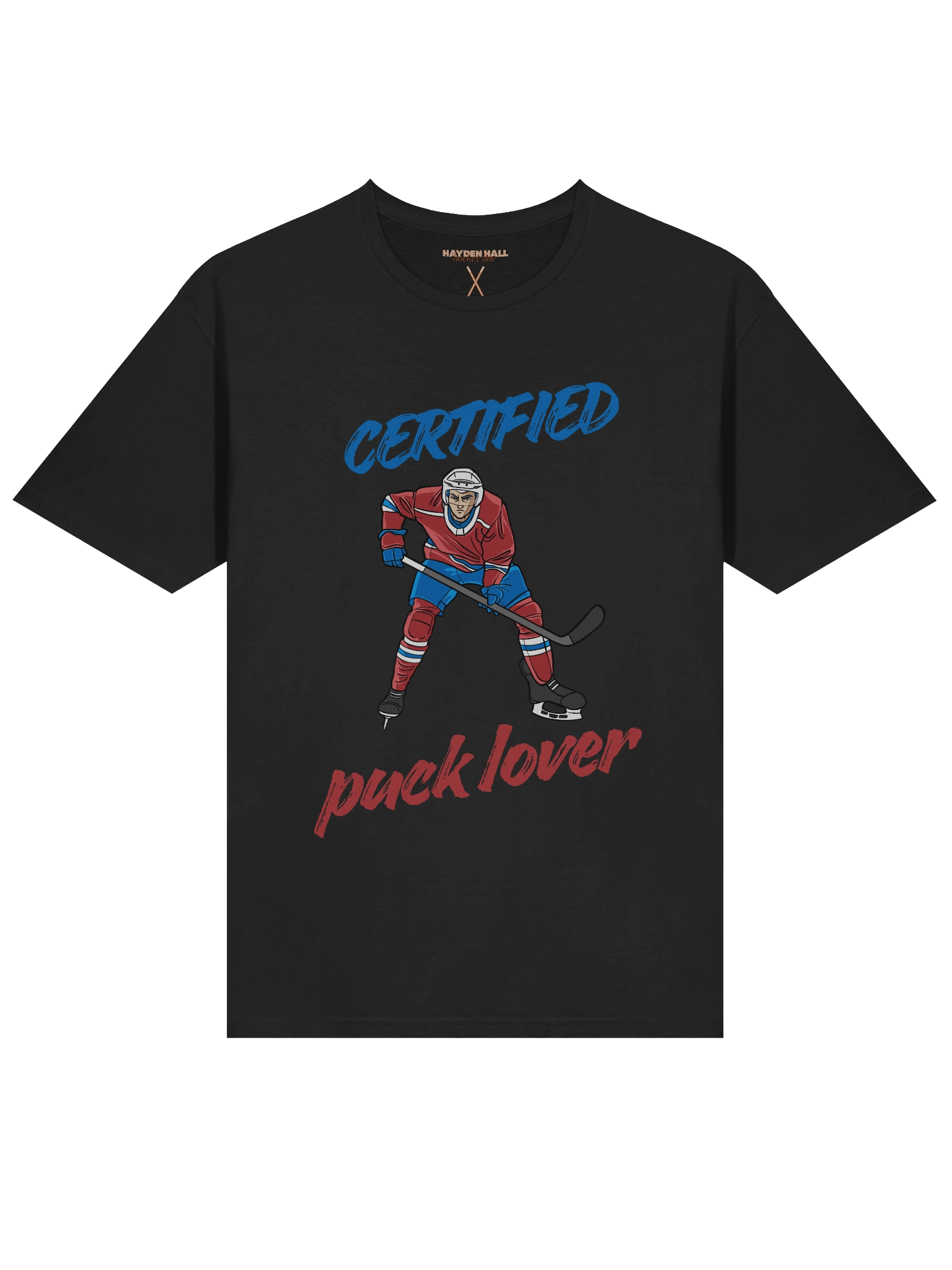 Certified Puck Lover T-Shirt product image (27)