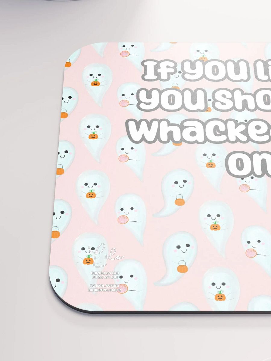 If You Liked it, You Should've Whacked a Fish On It Medium Mouse Mat - cute ghosts product image (6)