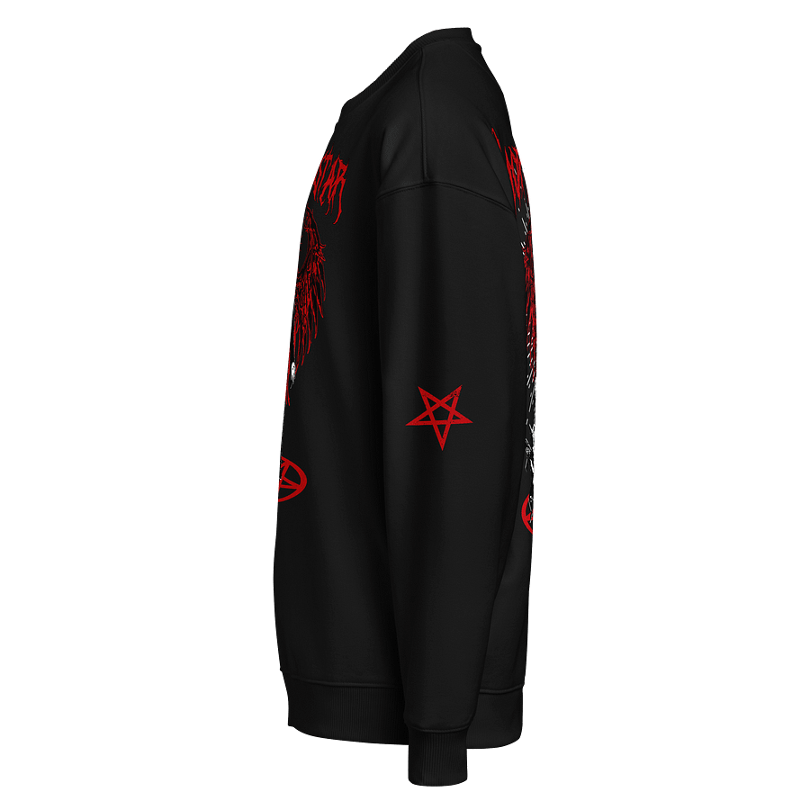 Morningstar All-Over Print Unisex Oversized Sweatshirt product image (3)