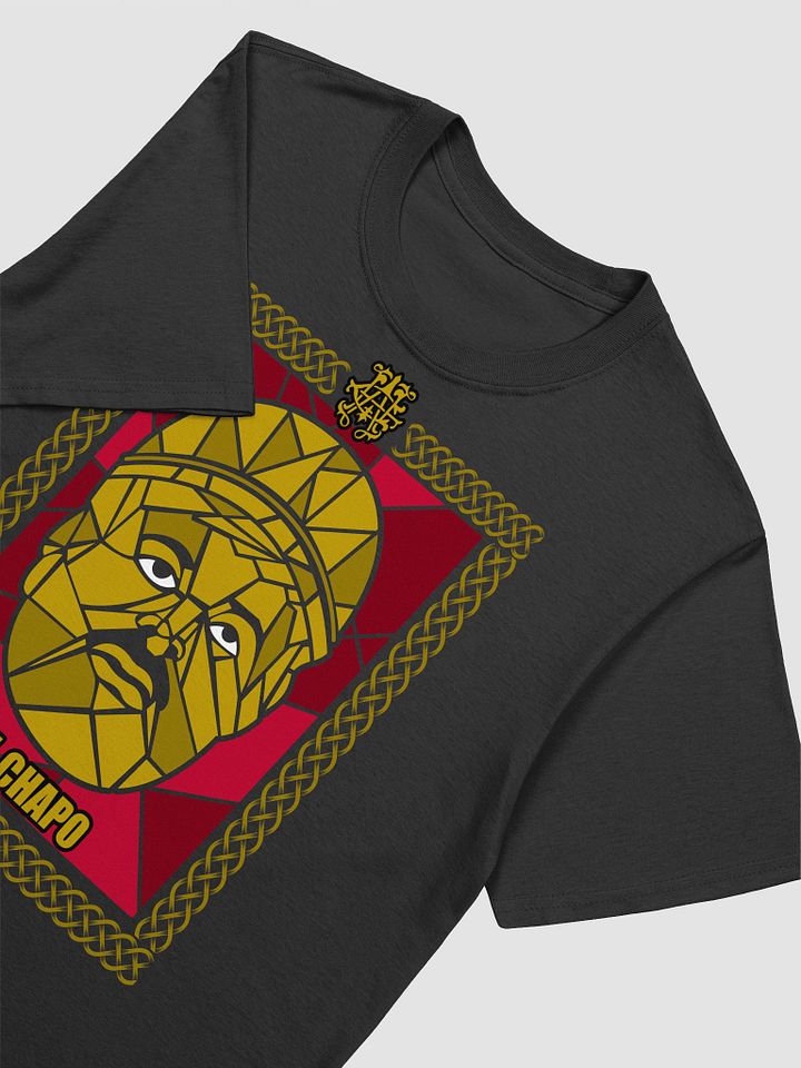 Golden Geometric Face Unisex T-Shirt product image (2)