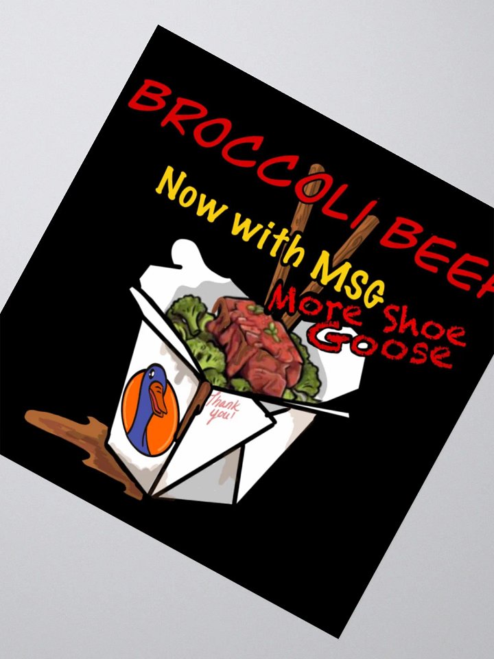 Broccoli Beef 2023 Sticker product image (2)