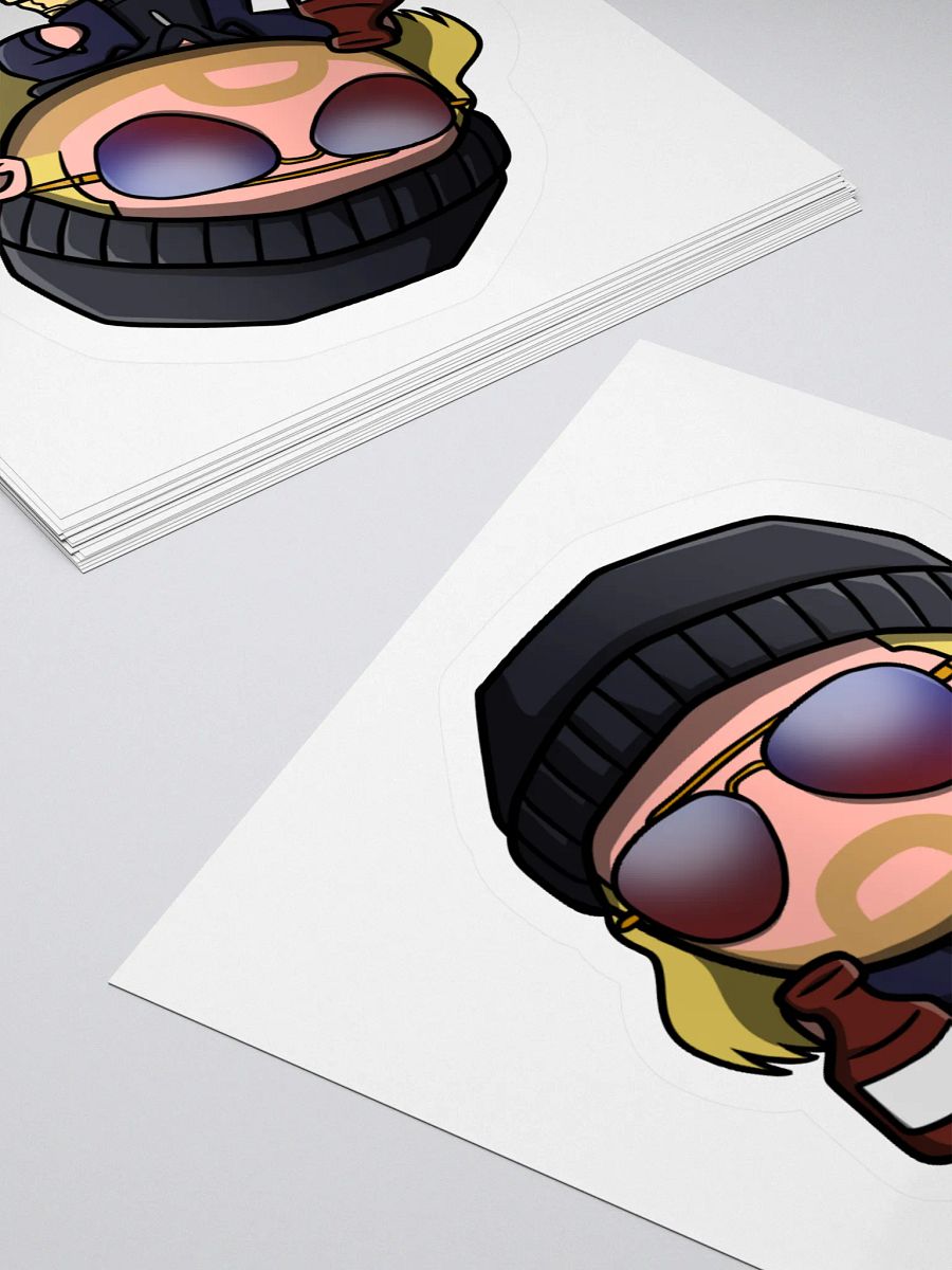 Teddy Booker Chibi Sticker product image (12)