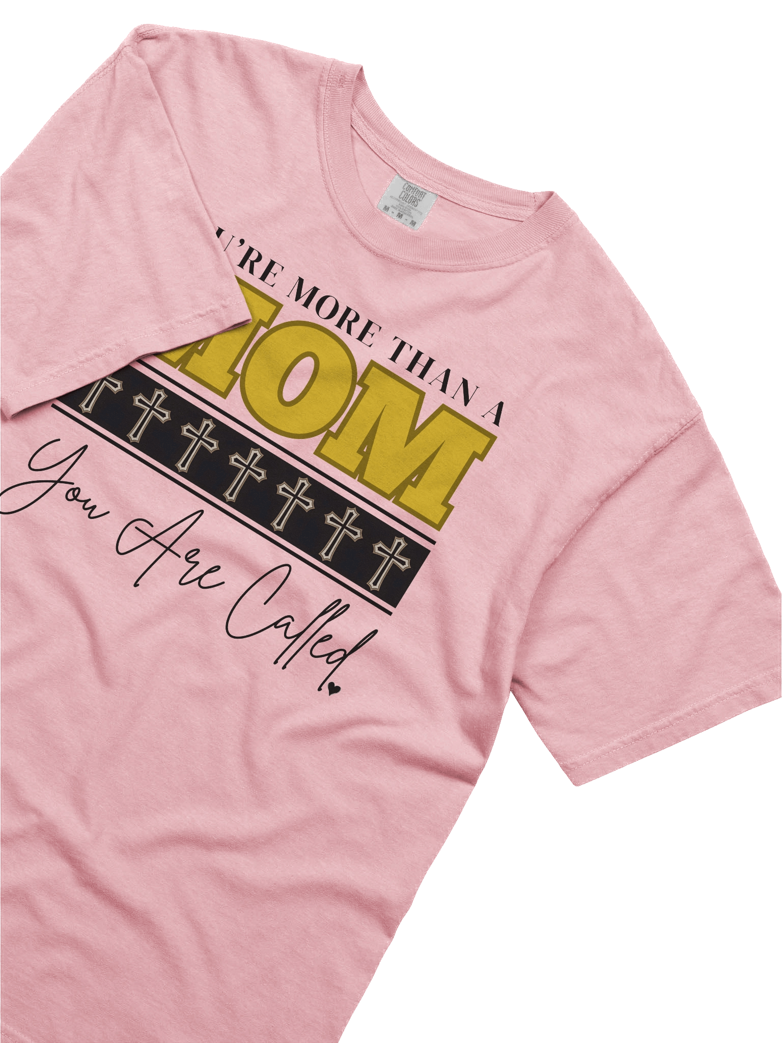 You Are More Thank A MOM - You Are Called | Christian Mom Comfort T-shirt | Faith-Based Gift for Moms product image (4)