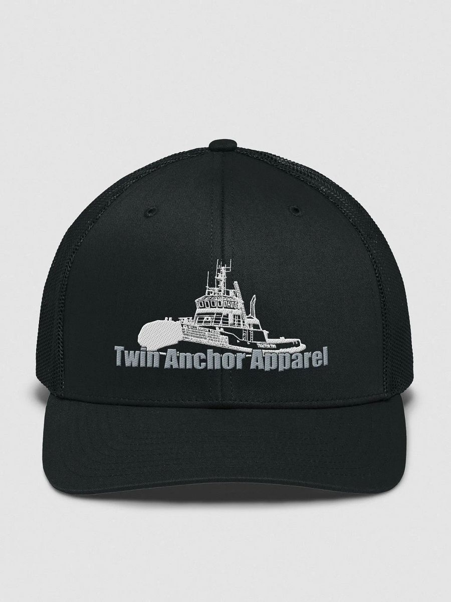 black Marco tug black Richardson Trucker Hat product image (1)
