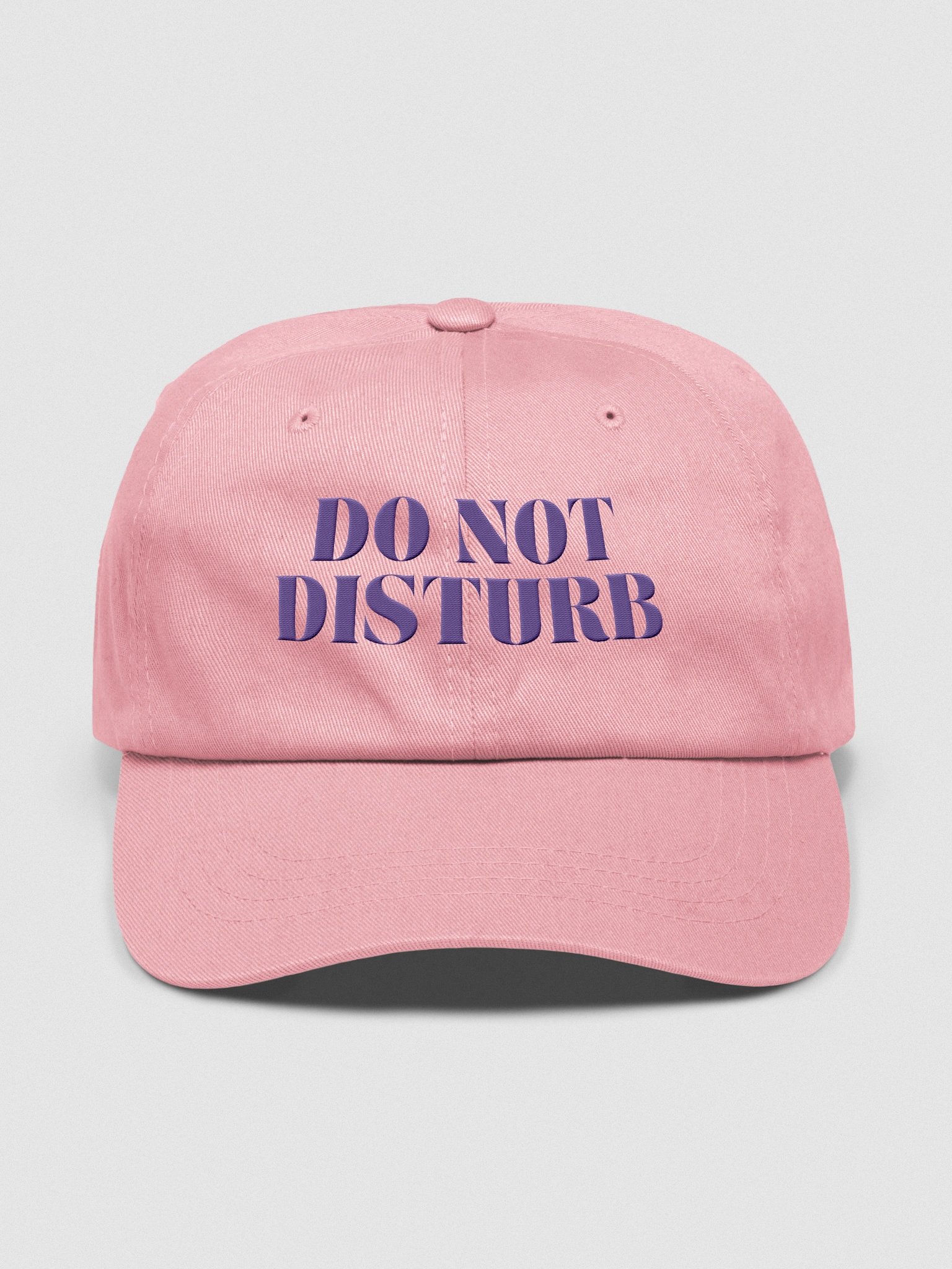 "Do Not Disturb" Embroidered Classic Hat | MyTime Movie Network Collection product image (1)