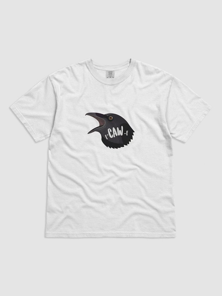 F'CAW-F Crow Illustration Heavyweight T-Shirt product image (1)