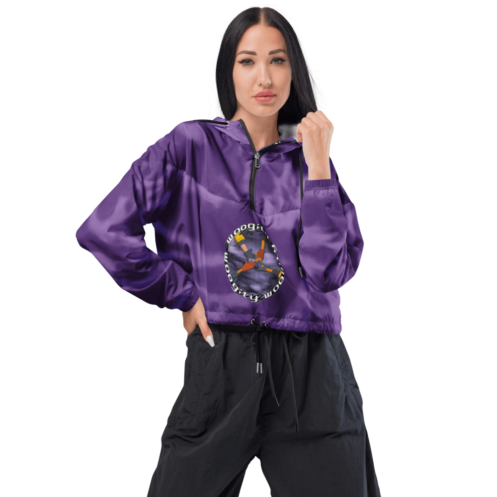 Woogity Woogity Woogity Cropped Windbreaker product image (4)