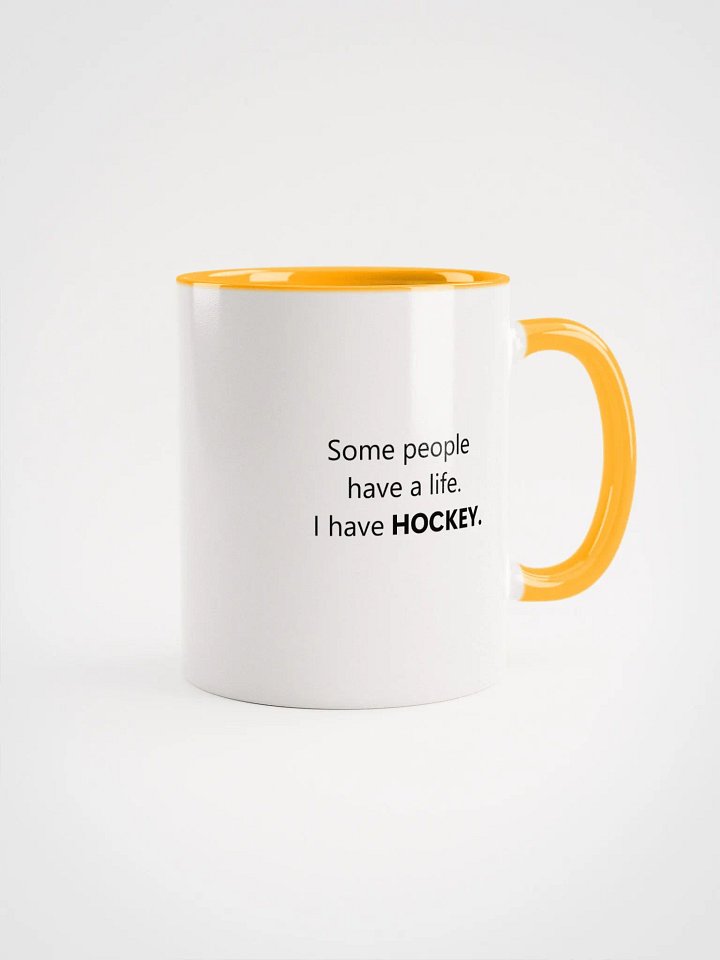 Grey logo Hockey Life mug product image (2)