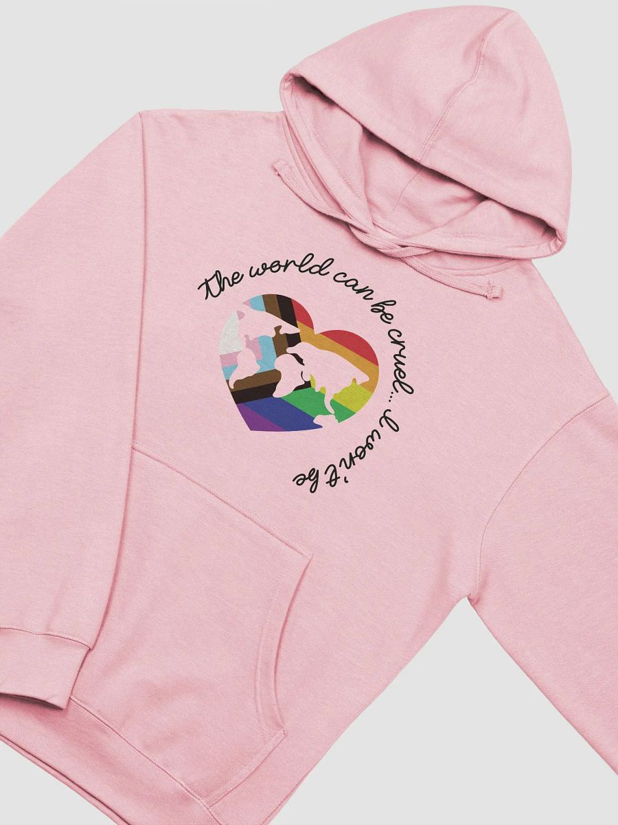 Rainbow Heart Unisex Hoodie product image (4)