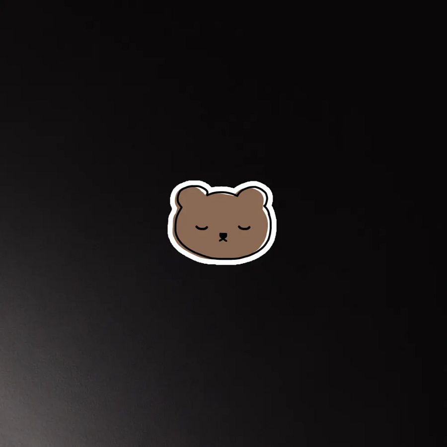 Sleepy Bear Magnet product image (3)