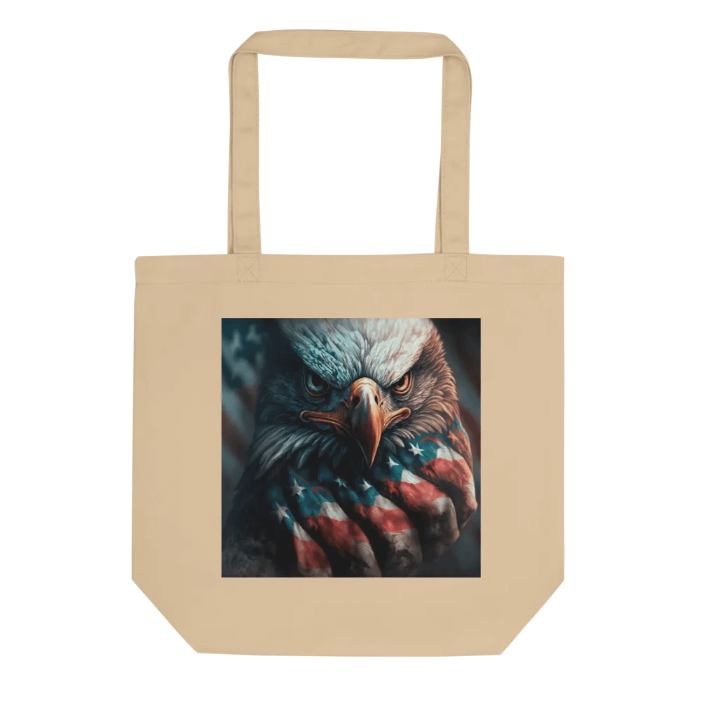 Patriotic Eagle Eco Tote Bag product image (1)