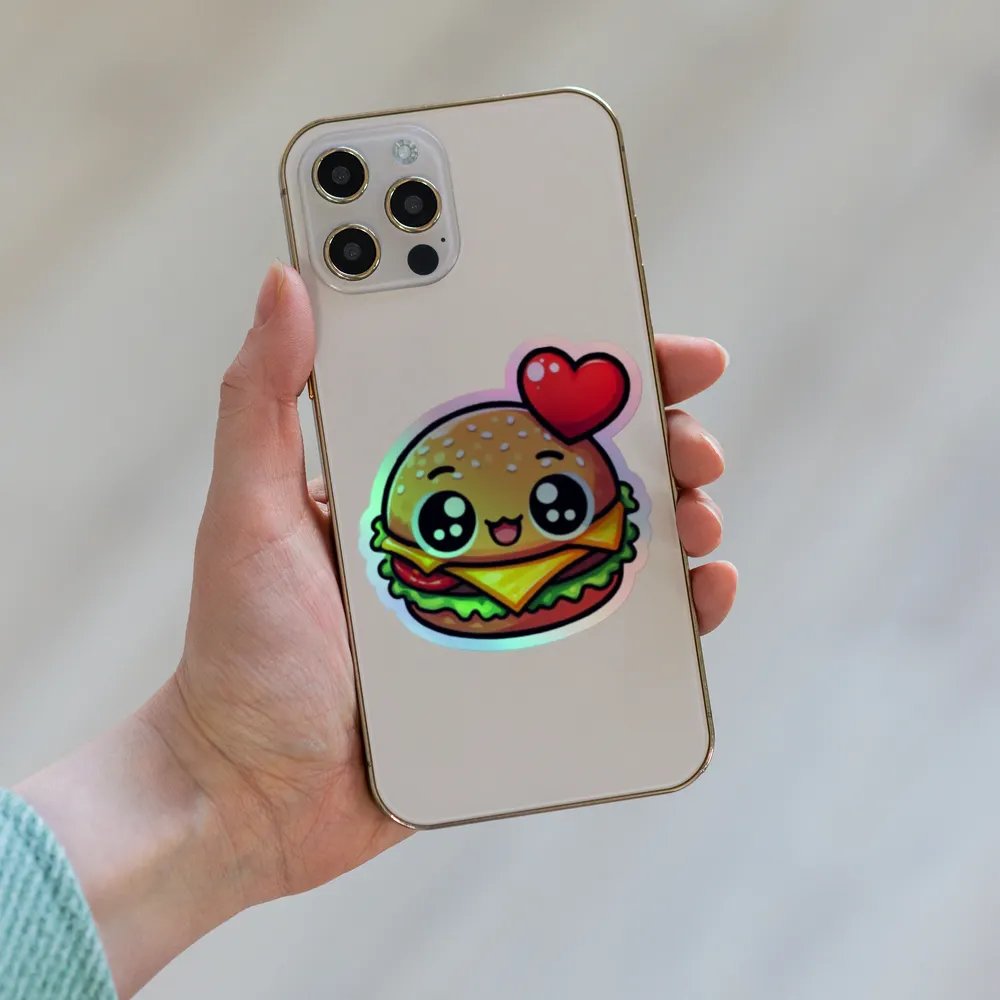 Burger Buddy Holographic Sticker Set product image (8)