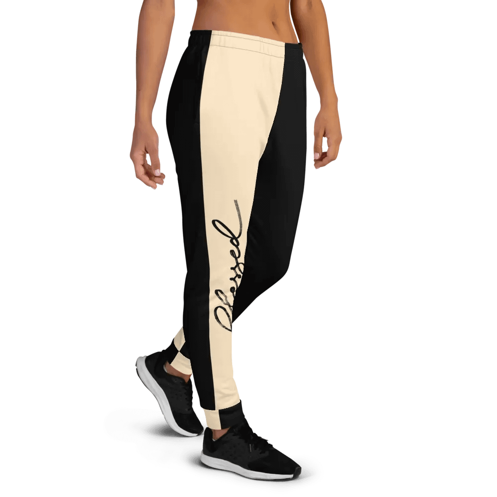 90s Retro Color Block Blessed Sweatpants product image (2)