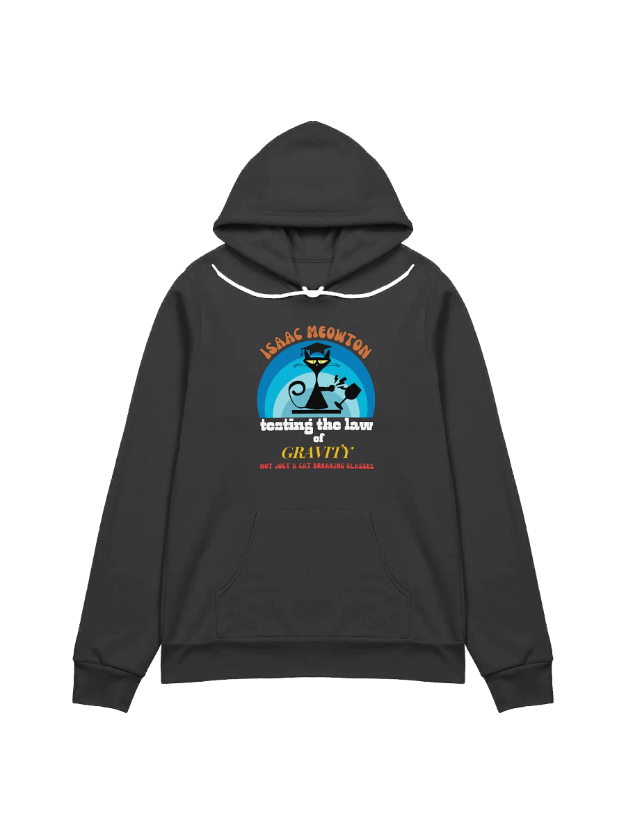 Isaac Meowton Cat Lover Hoodie product image (1)