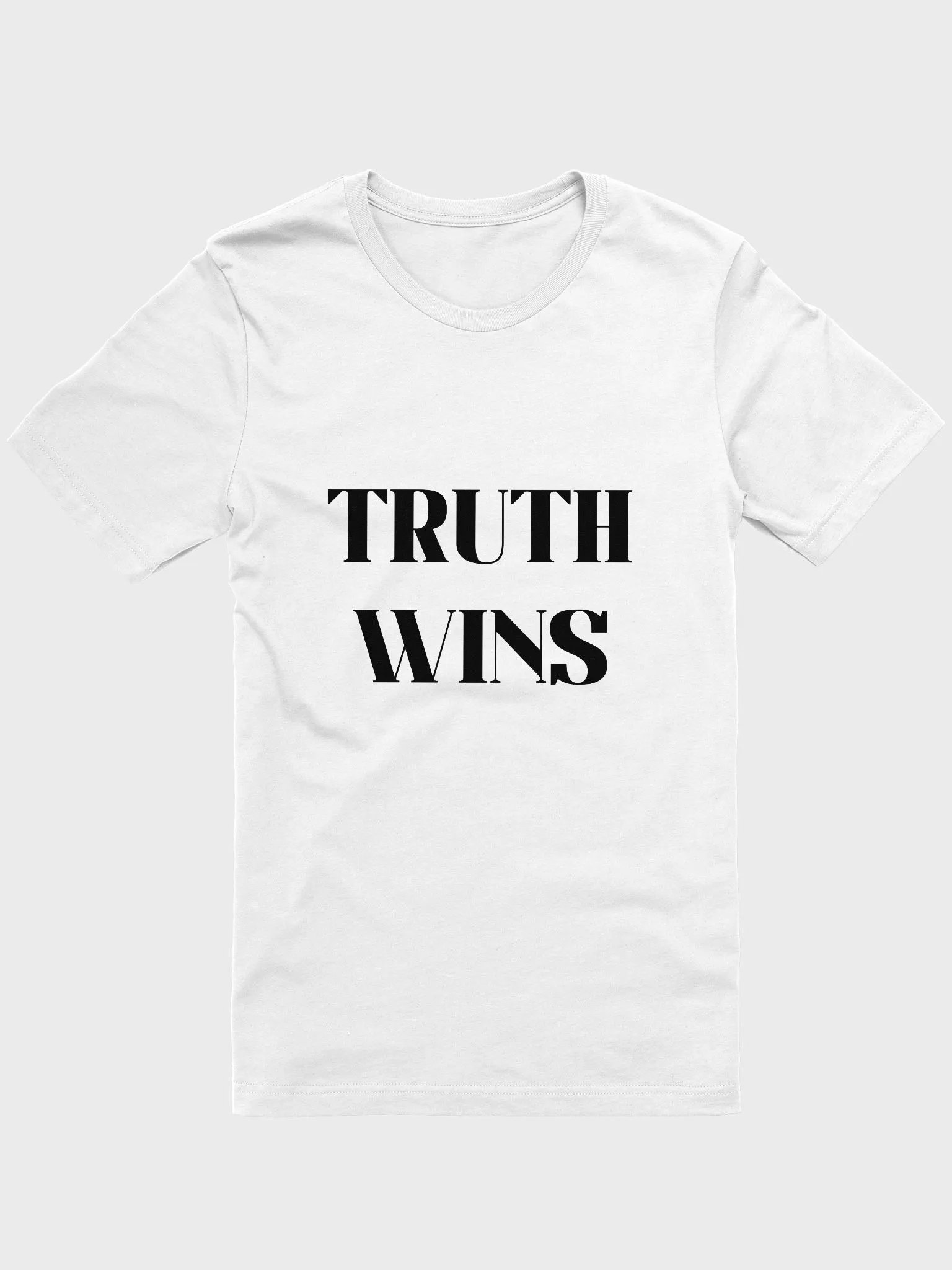 TRUTH WINS(BLACK PRINT) product image (1)