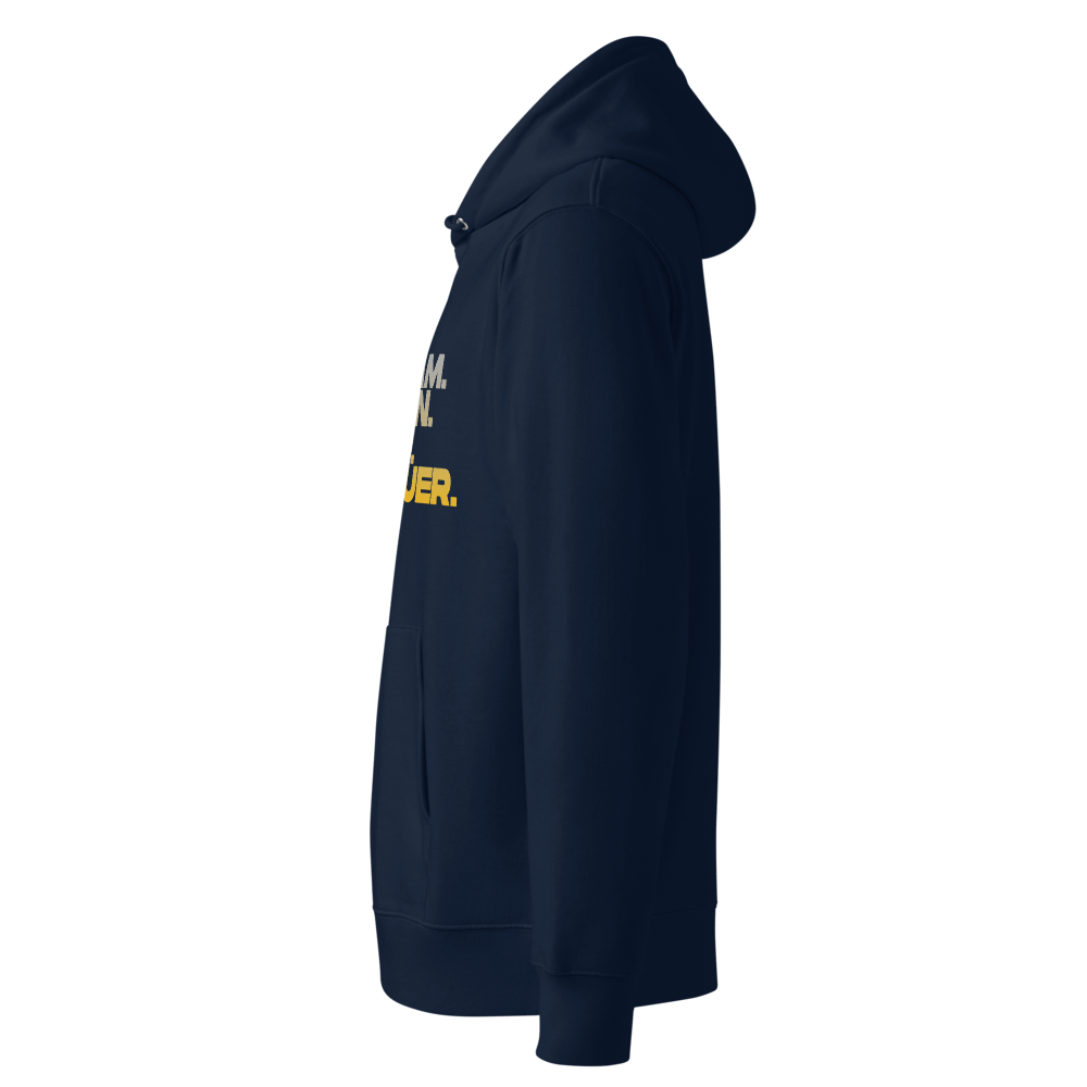DREAM PLAN DO CONQUER UNISEX ORGANIC HOODIE product image (10)