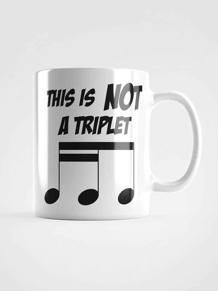 Triplet mug (black text) product image (1)
