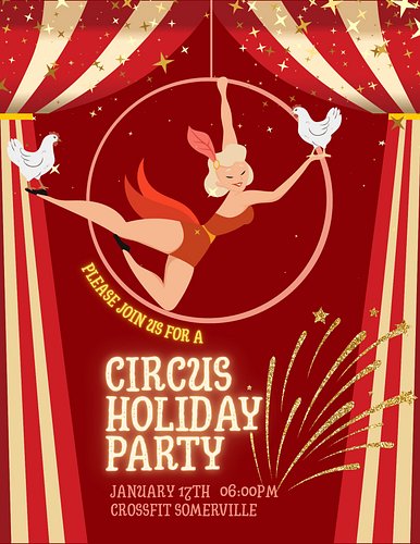 🎈SAVE THE DATE! 📅 🎈

Step right up, chickens! The CFSV Infamous Annual Holiday Party will be January 17th 2026, and this year...