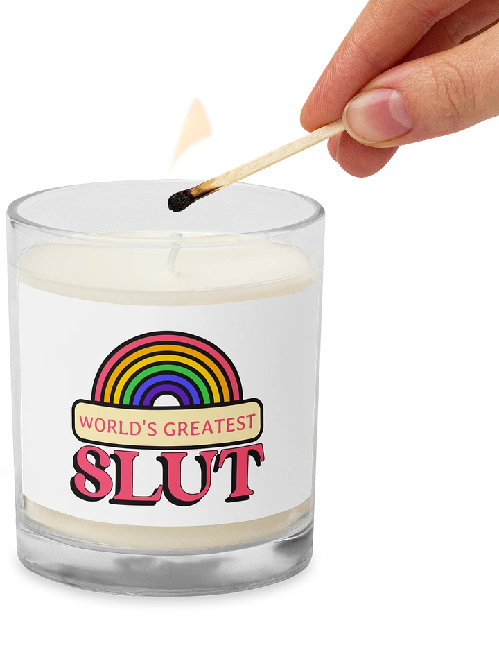World's Greatest Slut soy candle product image (1)