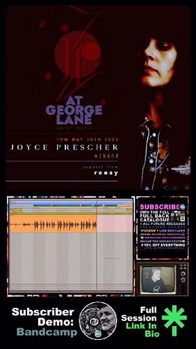 New Song: Where They Lose It Slow
Finished just in time to open for @joyceprescher @georgelanestkilda 
🗓️ Friday May 30th, 7:...