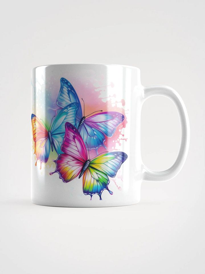 Rainbow Butterfly Nature Themed Mug product image (1)