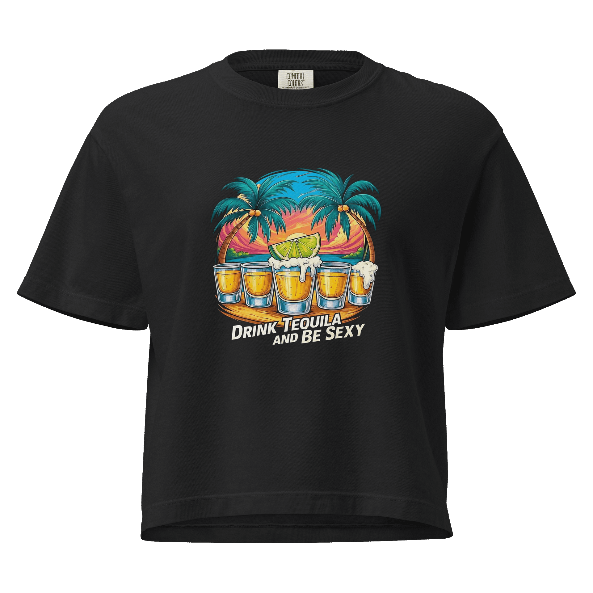 Tequila Sunset Women's Box Tee product image (1)