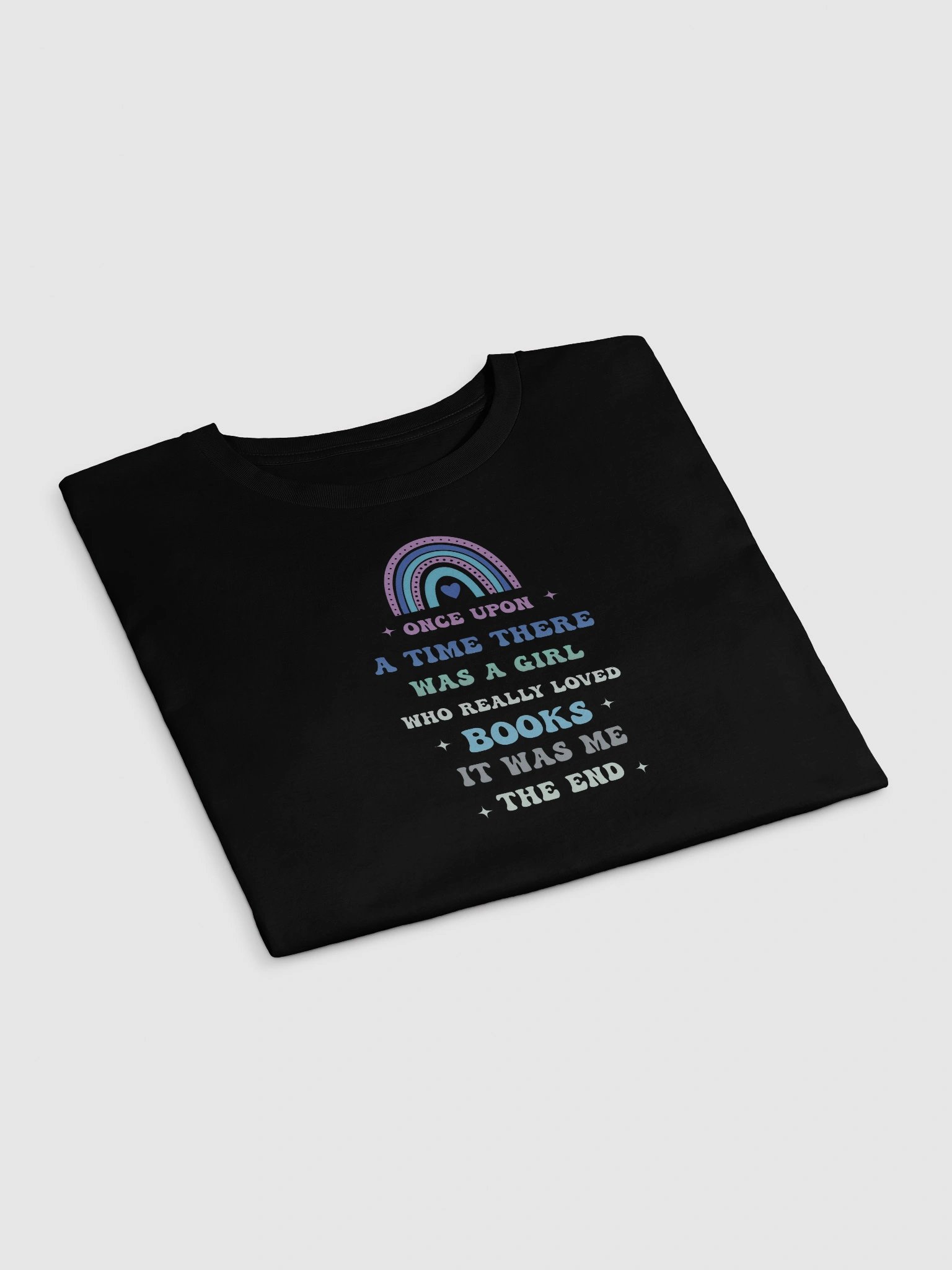 A Girl Who Really Loved Books Crop Top Women's T-Shirt product image (3)