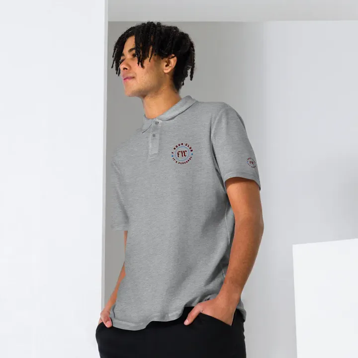 FYC Terrace Cotton Polo - Club Colours: Irons! product image (1)