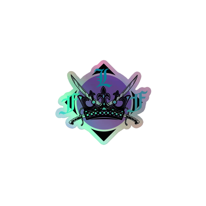 Regalia Monogram Holographic Sticker product image (1)