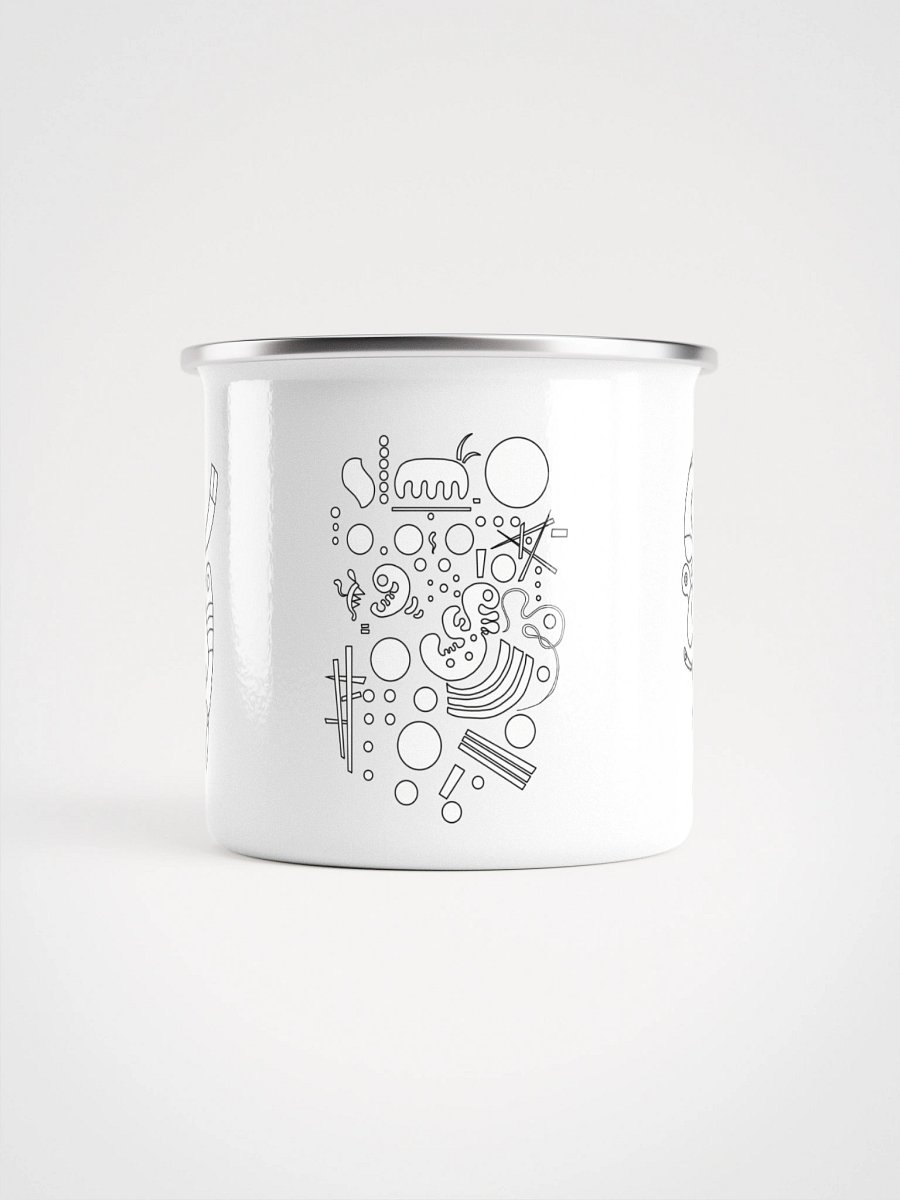 Color-Your-Own Kandinsky Enamel Mug product image (2)