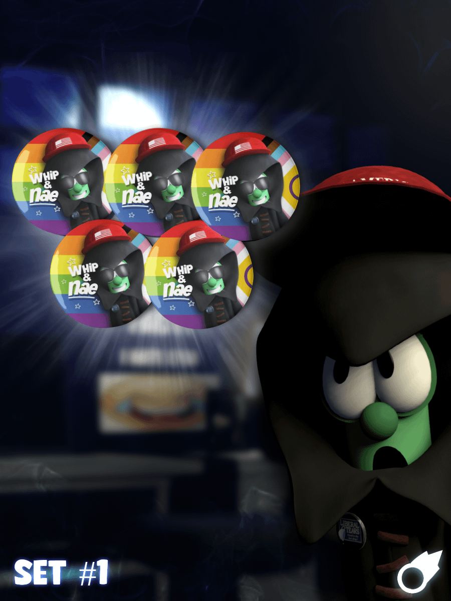 'Patriotic' Whip & Nae Pins [Set #1] product image (2)