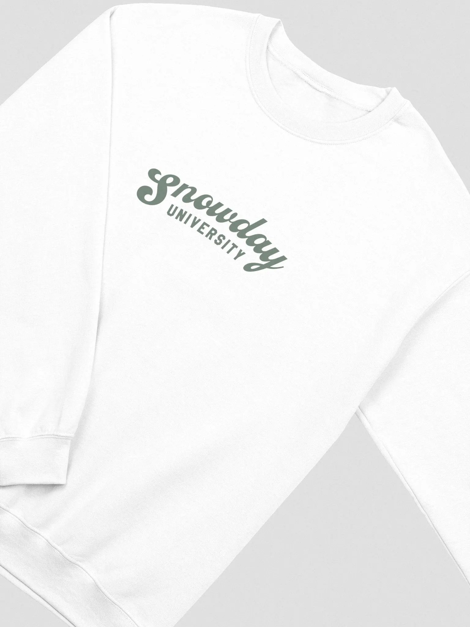 Snowday University crewneck - white product image (3)