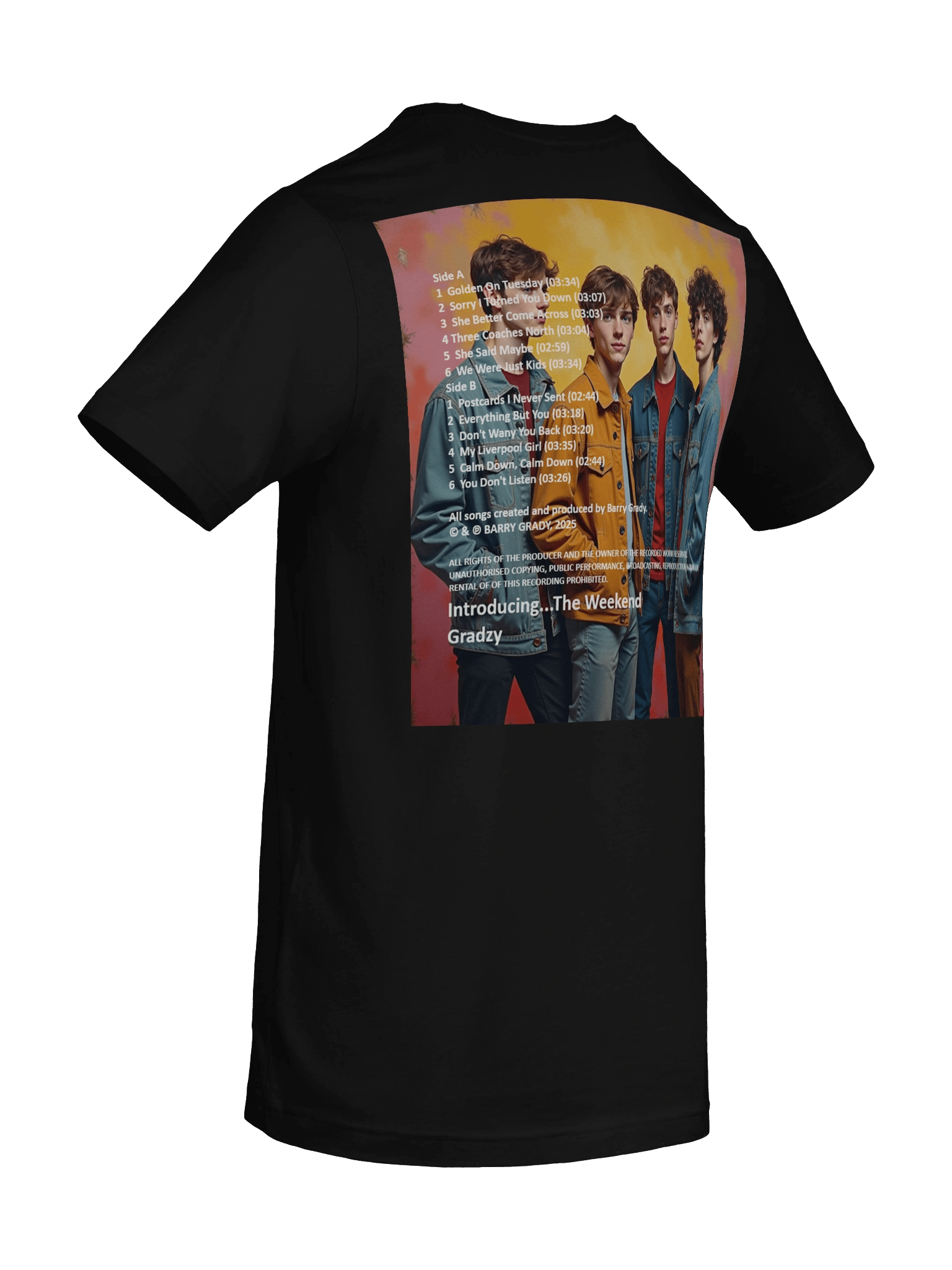 'The Weekend' Gradzy Crew T-Shirt product image (10)