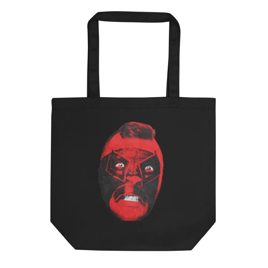 Repeat name face tote bag product image (1)