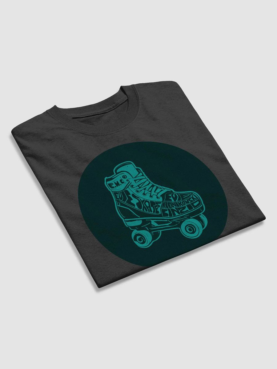 Evie Skates Dark Aqua Shirt black product image (3)