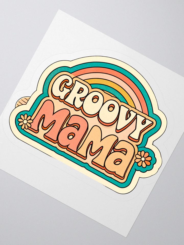 Retro Groovy Mama Sticker Set product image (4)