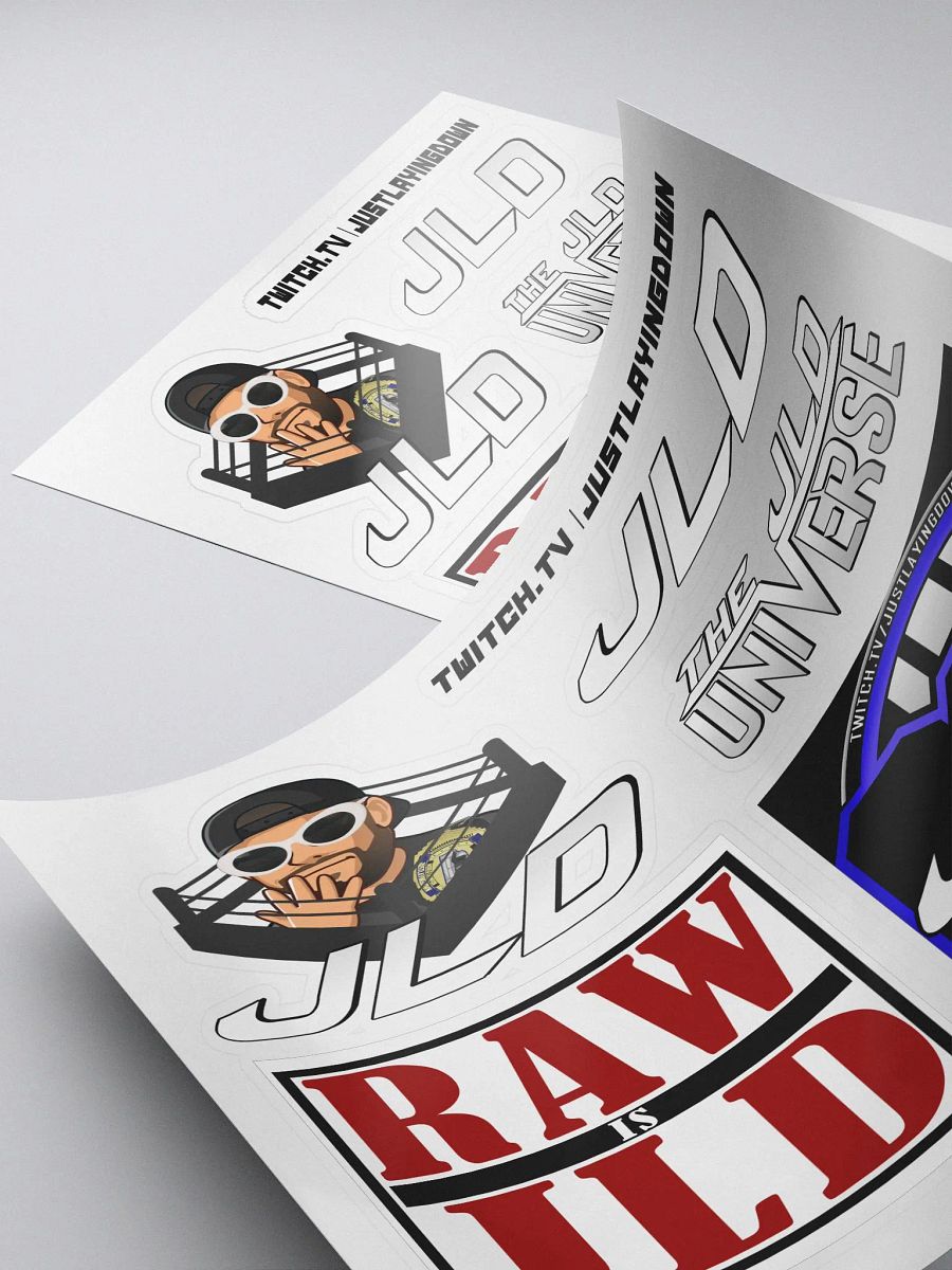 JLD Wrestling Sticker Pack product image (4)