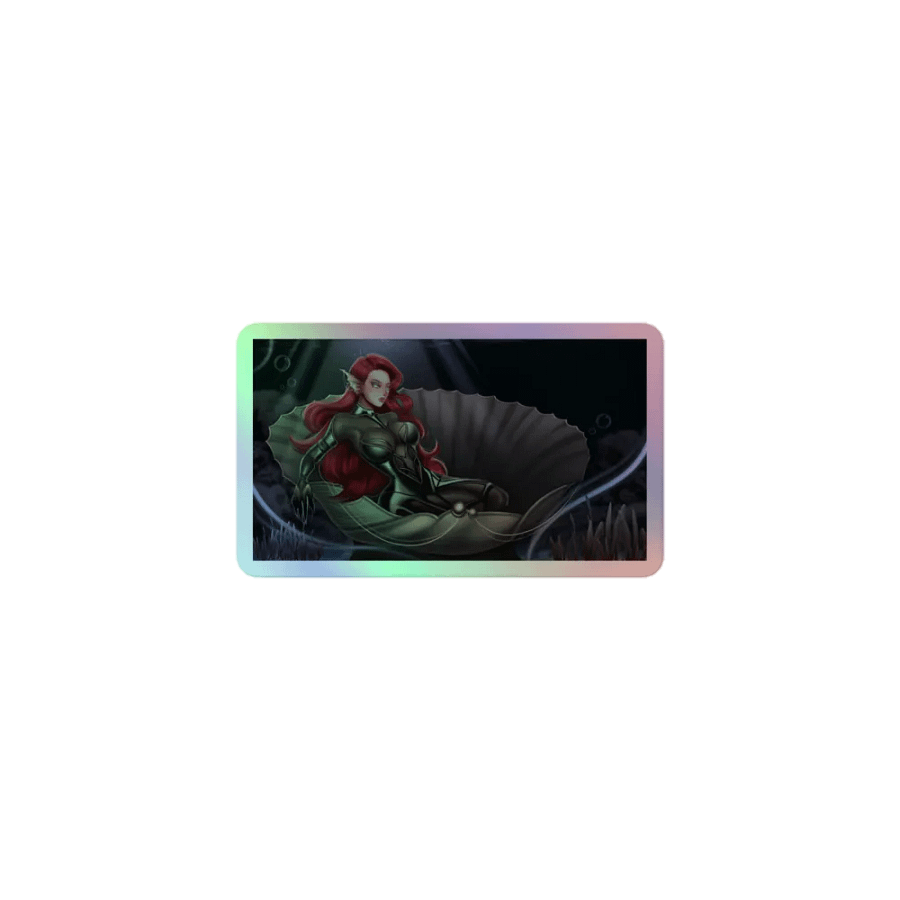 Deadly SeaShell Holo Sticker product image (1)
