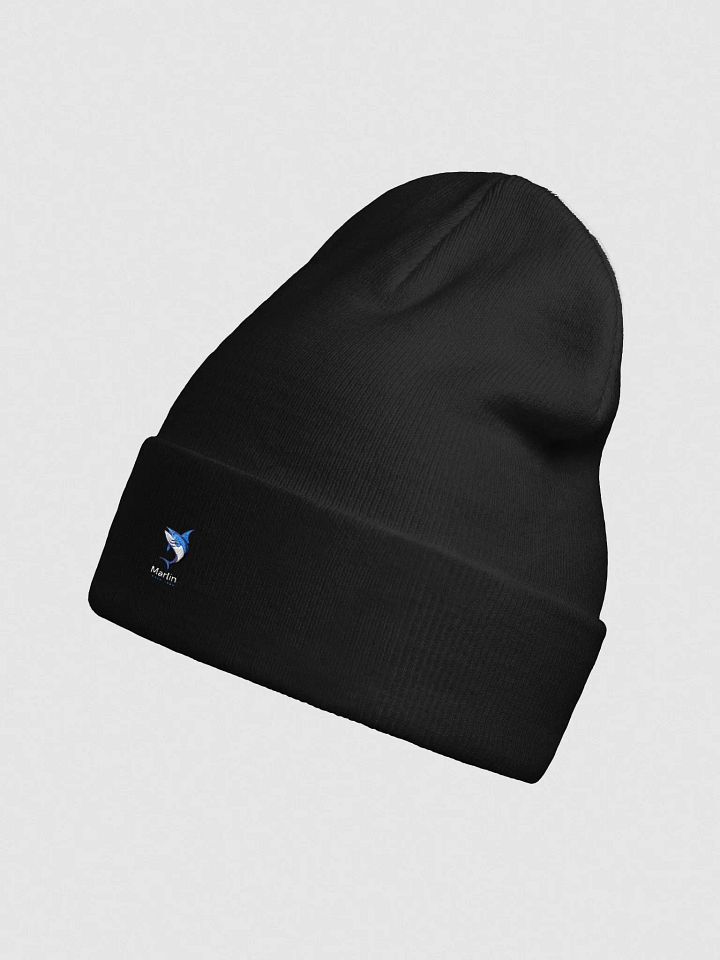 Leaping Blue Marlin Knit Beanie product image (2)