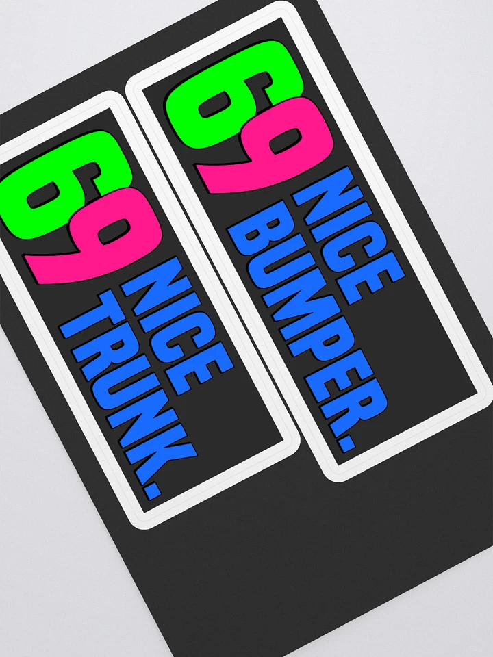 Nice Bumper Sticker - 2 Pack product image (1)