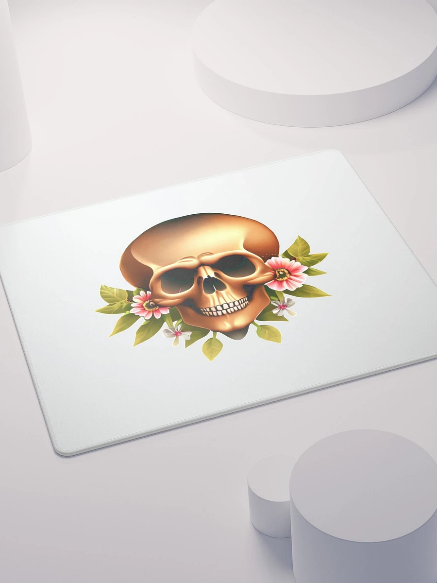 Skull with Nice Flowers Skull, skulls, skull art design, skeleton, skull and bones, scary, skull tattoo, artistic skull, human skull, dark skull, bones, Halloween, flowers product image (7)