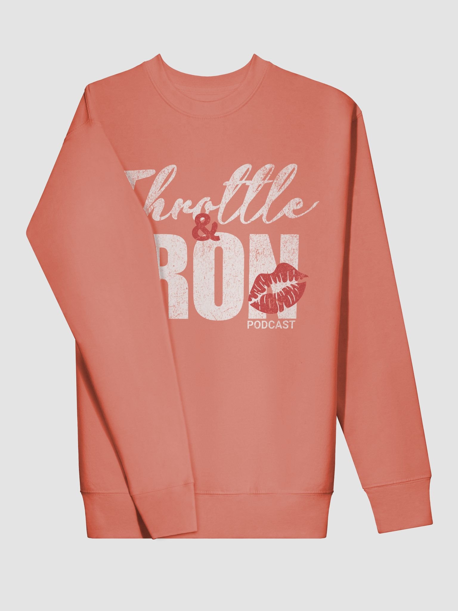 Throttle & Iron Podcast “Kissed by the Road” Sweatshirt product image (39)