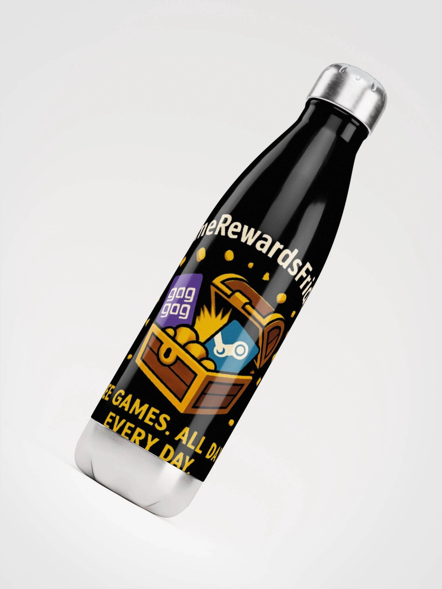 someRewardsFriday Treasure Stainless Steel Bottle product image (4)