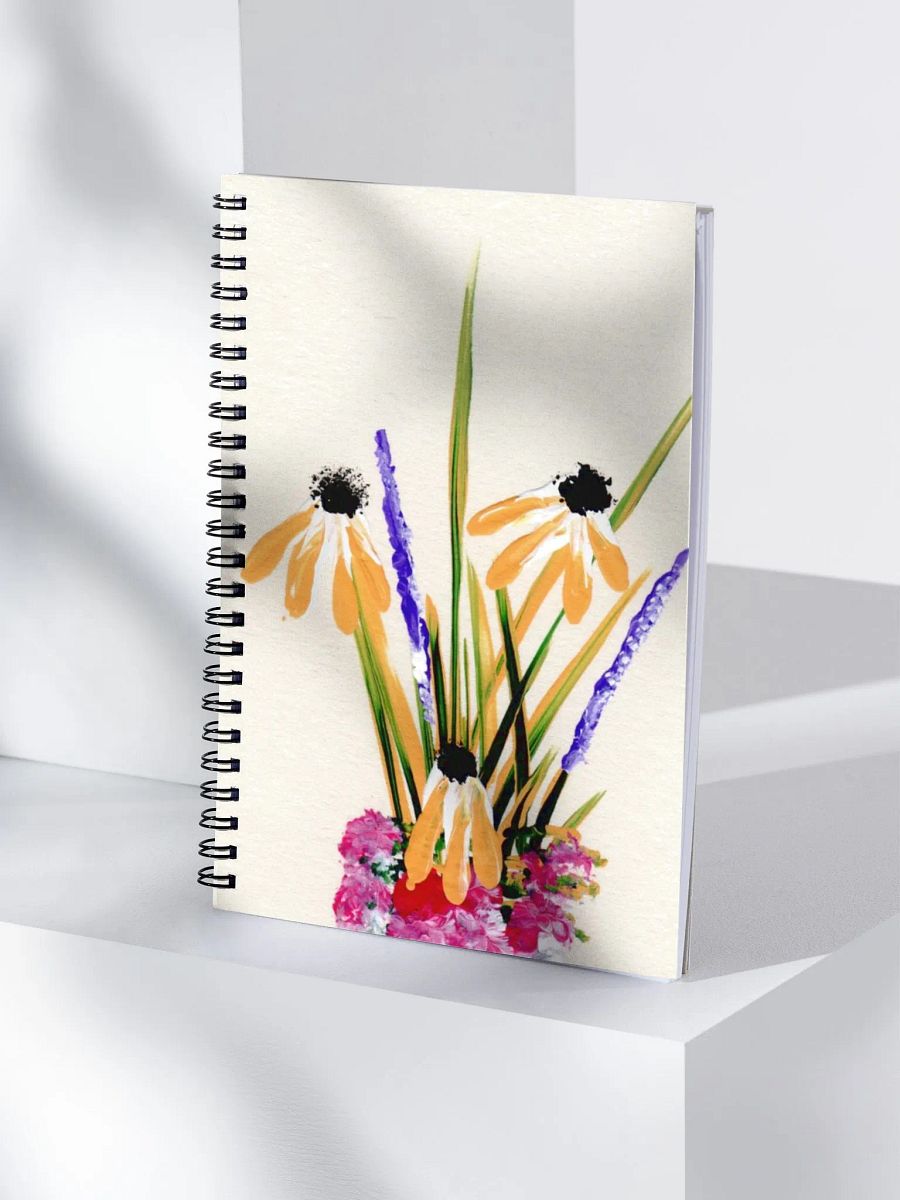 Daisy Floral Bliss Spiral Notebook product image (1)